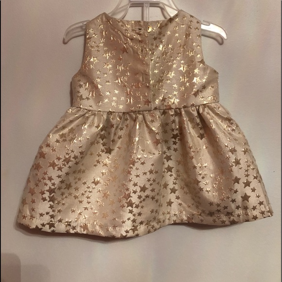 Gold babygirl dress - Picture 3 of 5